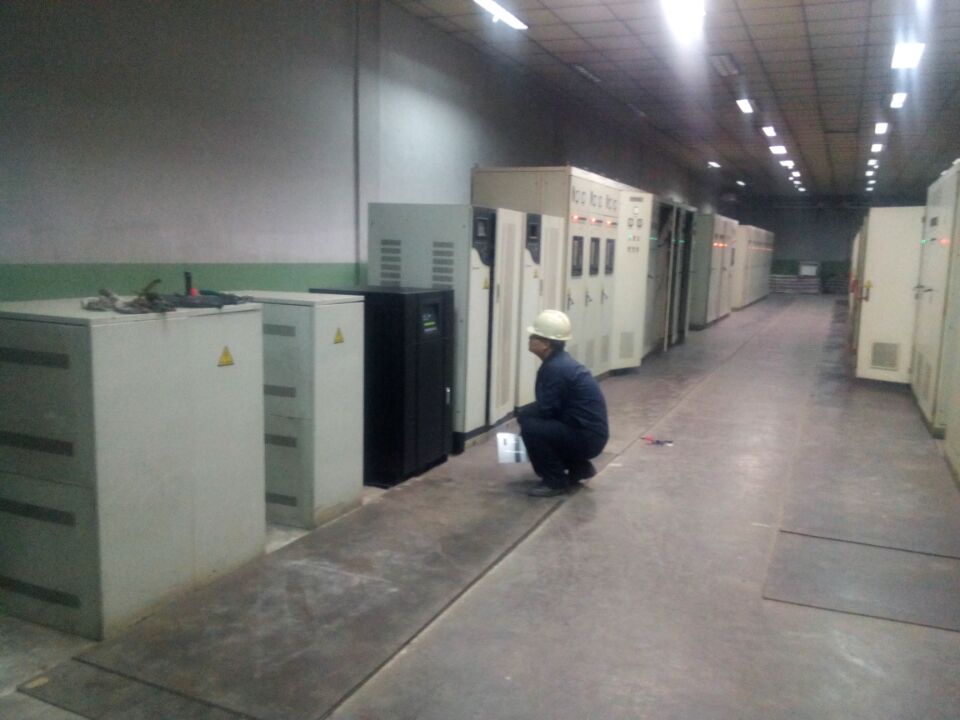 2016年為邯鄲縱橫鋼廠安裝現(xiàn)場