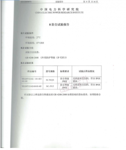 產(chǎn)品檢驗(yàn)報(bào)告