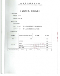 產(chǎn)品檢驗(yàn)報(bào)告