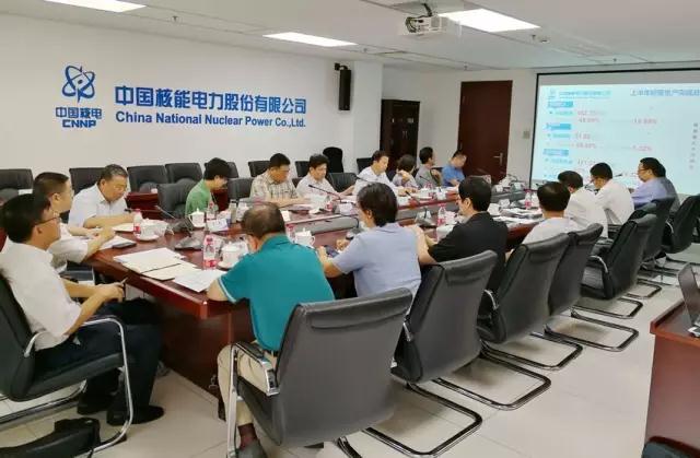 8月23日，中國(guó)核能電力股份有限公司第二屆董事會(huì)第十九次會(huì)議在京召開(kāi)。會(huì)議聽(tīng)取了上半年總經(jīng)理工作報(bào)告，審議通過(guò)了半年度報(bào)告、聘用審計(jì)機(jī)構(gòu)、公開(kāi)發(fā)行可轉(zhuǎn)換公司債等有關(guān)議案