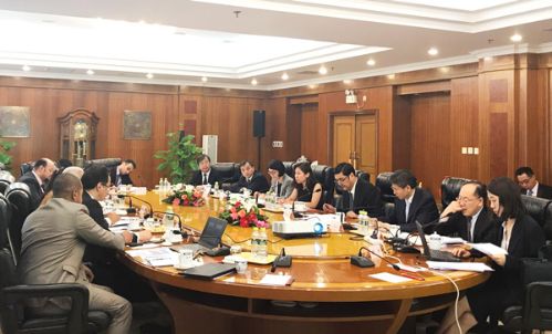 8月23日，中沙核能合作聯(lián)委會第三次會議在京召開，國家能源局局長努爾˙白克力和沙特核能與可再生能源城主席哈希姆˙耶瑪尼，就兩國核能發(fā)展規(guī)劃進行了交流，明確了未來合作方向。中核集團總經(jīng)理助理李曉明出席會議