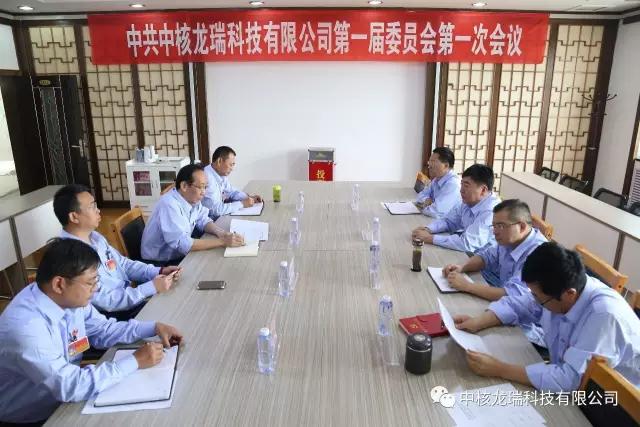 2017年8月31日下午15:00時，中核龍瑞科技有限公司黨委在嘉峪關(guān)聯(lián)絡(luò)處1211會議室召開一屆一次會議。會議由公司黨委委員夏寶生同志主持
