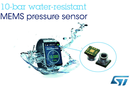 　　近日，全球電子應(yīng)用半導(dǎo)體領(lǐng)導(dǎo)者STMicroelectronics(意法半導(dǎo)體)發(fā)布了其最新款微型壓力傳感器LPS33HW，將壓力傳感器水下精度推向了新高度，這款產(chǎn)品已經(jīng)應(yīng)用于三星最新款Gear Fit 2 Pro智能手環(huán)。  　　隨著智能手表和可穿戴健康跟蹤設(shè)備已經(jīng)融入了人們的日常生活，佩戴者希望能夠戴著這些設(shè)備跟蹤游泳等更多的活動(dòng)情況