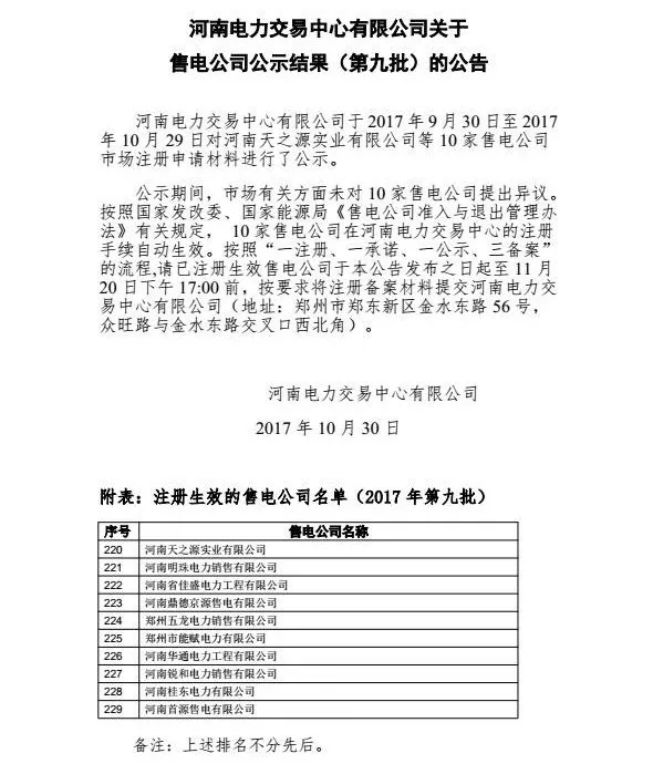
	中國儲能網(wǎng)訊：退出市場的到底有多少家？


	10月30日


	安徽省皖能淮北能源銷售有限公司


	退出電力市場


	這是第三家申請退出市場的售電公司


	在4月份


	蕪湖、遠東兩家售電公司


	申請退出市場


	這些退出售電市場的公司，每一個都是實力雄厚，即便是這么實力雄厚的公司都無法完成在售電市場中的華麗的轉身，小編不清楚售電市場的競爭是多么的殘酷，但在仔細閱讀了相關文件后，小編自我認為出現(xiàn)申請?zhí)岢鍪袌龅脑蚩赡芎碗娏灰缀贤瑘?zhí)行的偏差考核風險有一定的關系。前人的教訓告訴我們，售電