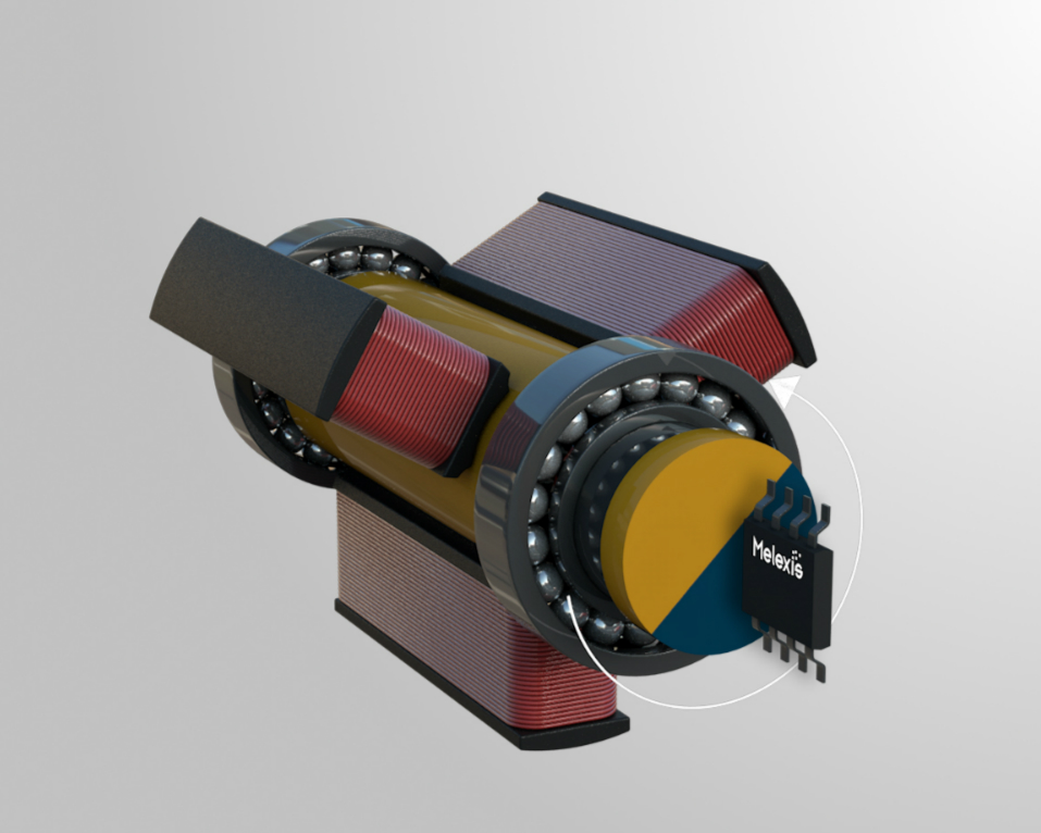 　　近日，全球微電子技術(shù)公司——邁來芯(Melexis)宣布推出基于其專利Triaxis®霍爾磁傳感技術(shù)的第二代電機位置傳感器（解角器）。  基于其專利Triaxis®霍爾磁傳感技術(shù)的第二代電機位置傳感器（解角器）