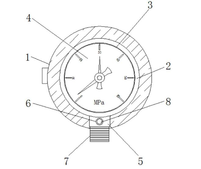 　　創(chuàng)意無極限，儀表大發(fā)明。今天為大家介紹一項(xiàng)國家發(fā)明授權(quán)專利——一種礦用雙針壓力表