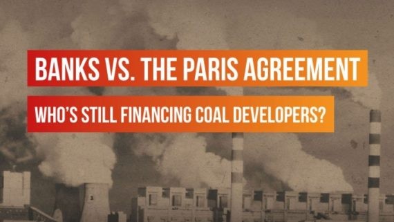 
            	根據(jù)本周發(fā)布的新數(shù)據(jù)，2014年1月至2017年9月，大型銀行為全球120家頂級煤炭開發(fā)商提供了驚人的6，300億美元融資，而主要機構投資者目前在相同企業(yè)的投資近1400億美元。本周初，在巴黎氣候協(xié)議簽署兩周年之際，包括BankTrack，Urgewald，F(xiàn)riends of the Earth France，Re：Common和Rainforest Action Network在內(nèi)的環(huán)保團體發(fā)布兩份新的報告，報告研究了銀行和投資者參與世界前120家煤電廠開發(fā)商的情況，這些開