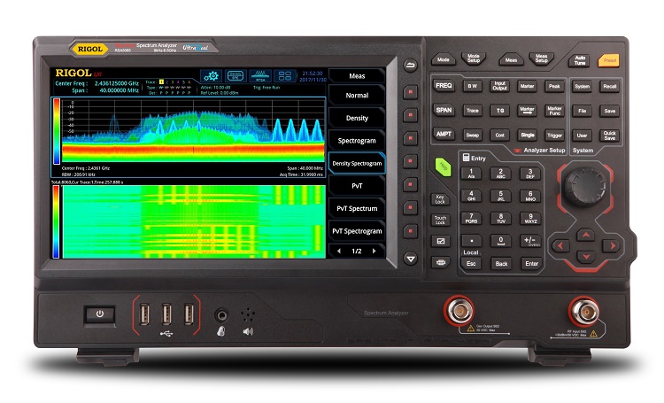　　蘇州普源精電科技有限公司(以下簡稱RIGOL)，于北京時間2017年12月19日宣布推出RSA5000系列實(shí)時頻譜分析儀。RSA系列產(chǎn)品是基于RIGOL一貫創(chuàng)新精神，由RIGOL獨(dú)立研發(fā)設(shè)計的國內(nèi)第一款具有全功能實(shí)時頻譜分析能力的分析儀器