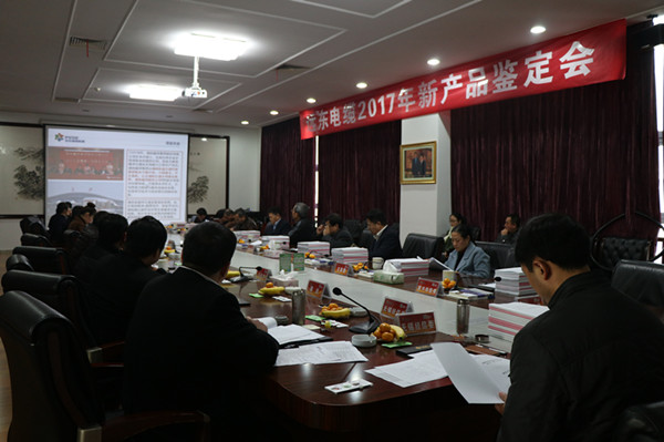 　　12月24日，江蘇省經(jīng)濟和信息化委員會在江蘇宜興組織召開了“遠東電纜2017年新產(chǎn)品鑒定會”。會上，遠東智慧能源股份有限公司(簡稱：智慧能源；股票代碼：600869)旗下遠東電纜有限公司提交的“直線驅(qū)動長定子電纜(磁懸浮軌道交通用特種軟電纜)(MTLEF-12/20(24)kV)”、“超高層建筑用垂吊敷設(shè)電纜及吊具(DZ-WDZANCDD(ZAN)-YJY 6/10kV)”、“額定電壓25kV及以下全高強鋁合金導(dǎo)體架空