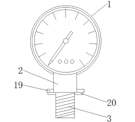 　　創(chuàng)意無極限，儀表大發(fā)明。今天為大家介紹一項國家發(fā)明授權(quán)專利——一種精密氮氣壓力表