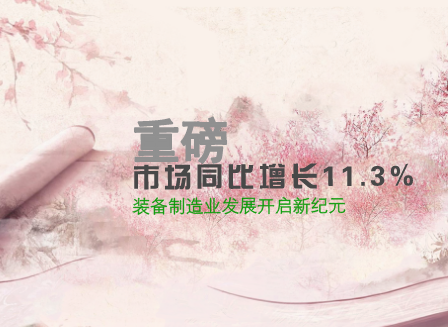 
            	作為經(jīng)濟(jì)社會(huì)發(fā)展的支柱性產(chǎn)業(yè)，裝備制造業(yè)是提升我國(guó)經(jīng)濟(jì)水平和質(zhì)量的重要驅(qū)動(dòng)力。1月18日，國(guó)家統(tǒng)計(jì)局公布了2017年國(guó)民經(jīng)濟(jì)運(yùn)行成績(jī)單