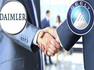 
                
	
                    
	2月24日，吉利集團宣布，公司已通過旗下海外企業(yè)主體收購德國車企戴姆勒股份公司9.69%具有表決權(quán)的股份。目前，該交易尚需通過中國監(jiān)管機構(gòu)審批