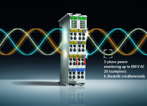 　　倍福最新推出EL3783電力監(jiān)測(cè)超采樣端子模塊，用于高精度診斷交流電壓，最高可監(jiān)測(cè) 690VAC。  　　傳統(tǒng)的自動(dòng)化和電力測(cè)量技術(shù)日趨融合，倍福將最新的 EL3783 電力監(jiān)測(cè)超采樣端子模塊集成到標(biāo)準(zhǔn)控制系統(tǒng)中，使得高精度電網(wǎng)分析功能現(xiàn)在也可用于發(fā)電系統(tǒng)