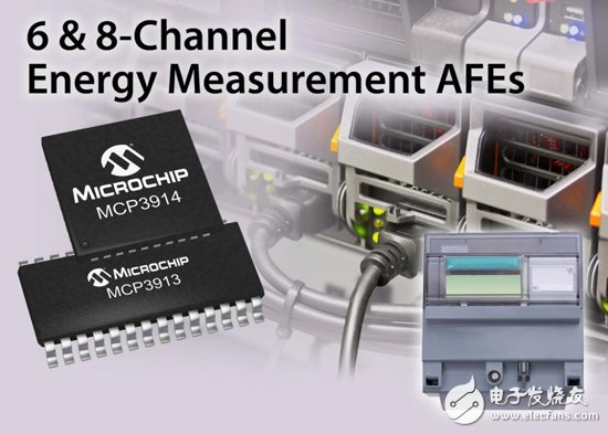 
												
												
	　　全球領(lǐng)先的整合單片機(jī)、混合信號(hào)、模擬器件和閃存專利解決方案的供應(yīng)商——Microchip Technology Inc.（美國(guó)微芯科技公司）宣布推出具備業(yè)界精度領(lǐng)先的新一代電能計(jì)量模擬前端（AFE）產(chǎn)品。全新的MCP3913和MCP3914分別集成了6和8個(gè)24位Δ-Σ 模數(shù)轉(zhuǎn)換器（ADC），具備94.5 dB的SINAD、-106.5 dB的THD和112 dB的SFDR，適用于高精度信號(hào)采集和更