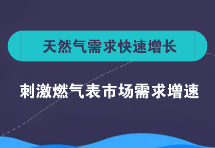 　　【中國儀表網(wǎng) 儀表市場】近日，發(fā)改委發(fā)布了最新天然氣運行簡況：2017年天然氣消費量2373億立方米，同比增長15.3%，增速重回兩位數(shù)。2017年，我國天然氣市場由于宏觀經(jīng)濟向好，疊加“煤改氣”工程等因素影響，天然氣需求迎來爆發(fā)式增長