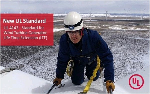                        摘要：由UL組織發(fā)起建立了全球范圍內(nèi)風(fēng)電機(jī)組關(guān)聯(lián)利益方參加關(guān)于風(fēng)電機(jī)組延壽標(biāo)準(zhǔn)編制的工作組，其中包括金風(fēng)、西門子、歌美颯、遠(yuǎn)景等在內(nèi)的風(fēng)電機(jī)組制造商以及中國(guó)質(zhì)量認(rèn)證中心、丹麥技術(shù)大學(xué)、日本東京大學(xué)等機(jī)構(gòu)共40余家單位參加。ANSI /UL 4143標(biāo)準(zhǔn)今年2月已經(jīng)得到美國(guó)國(guó)家標(biāo)準(zhǔn)化委員會(huì)ANSI批準(zhǔn)，成為全球首個(gè)國(guó)家級(jí)風(fēng)電機(jī)組延壽標(biāo)準(zhǔn)