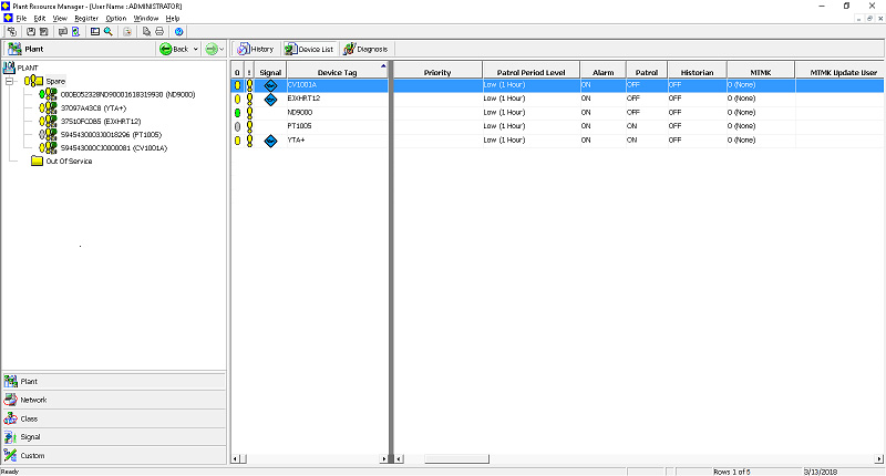 　　【中國儀表網(wǎng) 儀表新品】橫河電機公司4月12日發(fā)布工廠資源管理軟件(PRM®)R4.01版，用于集中管理工廠大量的監(jiān)測控制設備和制造設備的數(shù)據(jù)信息。  工廠資源管理軟件(PRM) 　　PRM從R3.31版升級到R4.01版，功能大幅增強，增加了新的功能，該功能提供了識別工廠設備整體狀態(tài)所需的統(tǒng)計數(shù)據(jù)