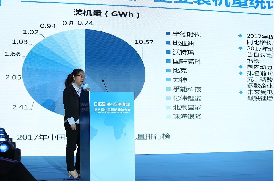 
	中國儲能網訊：5月19日至21日，“第八屆中國國際儲能大會”在深圳隆重召開， 來自中國、美國、德國、英國、加拿大、西班牙、日本、韓國、澳大利亞等國和地區(qū)1500余位政府機構、科研院所、行業(yè)組織、電力公司、新能源項目單位、系統(tǒng)集成商等代表出席本次大會。


	奇瑞新能源汽車技術有限公司電池部部長曾祥兵在儲能電池專場，發(fā)表了題為“動力電池的未來之道”的精彩演講