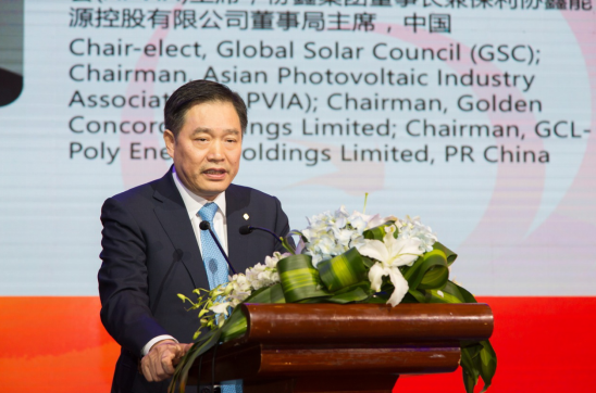 5月27日，第十二屆（2018）國(guó)際太陽(yáng)能光伏與智慧能源展覽會(huì)暨論壇（SNEC）在上海開(kāi)幕，全球太陽(yáng)能理事會(huì)主席、協(xié)鑫集團(tuán)董事長(zhǎng)朱共山出席并做主題演講。光伏發(fā)電成本受到太陽(yáng)能資源強(qiáng)度的影響