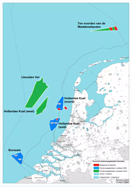 　　荷蘭經濟事務和氣候部長近日公布2030年海上風電長期規(guī)劃發(fā)展路線圖，其中包括累計7GW新增海上風電裝機容量，以及用于匯總和轉換海上風機所獲電力的專用測試島嶼。

　　
　　目前荷蘭海上風電裝機容量為1GW，2023年將增至3.5GW