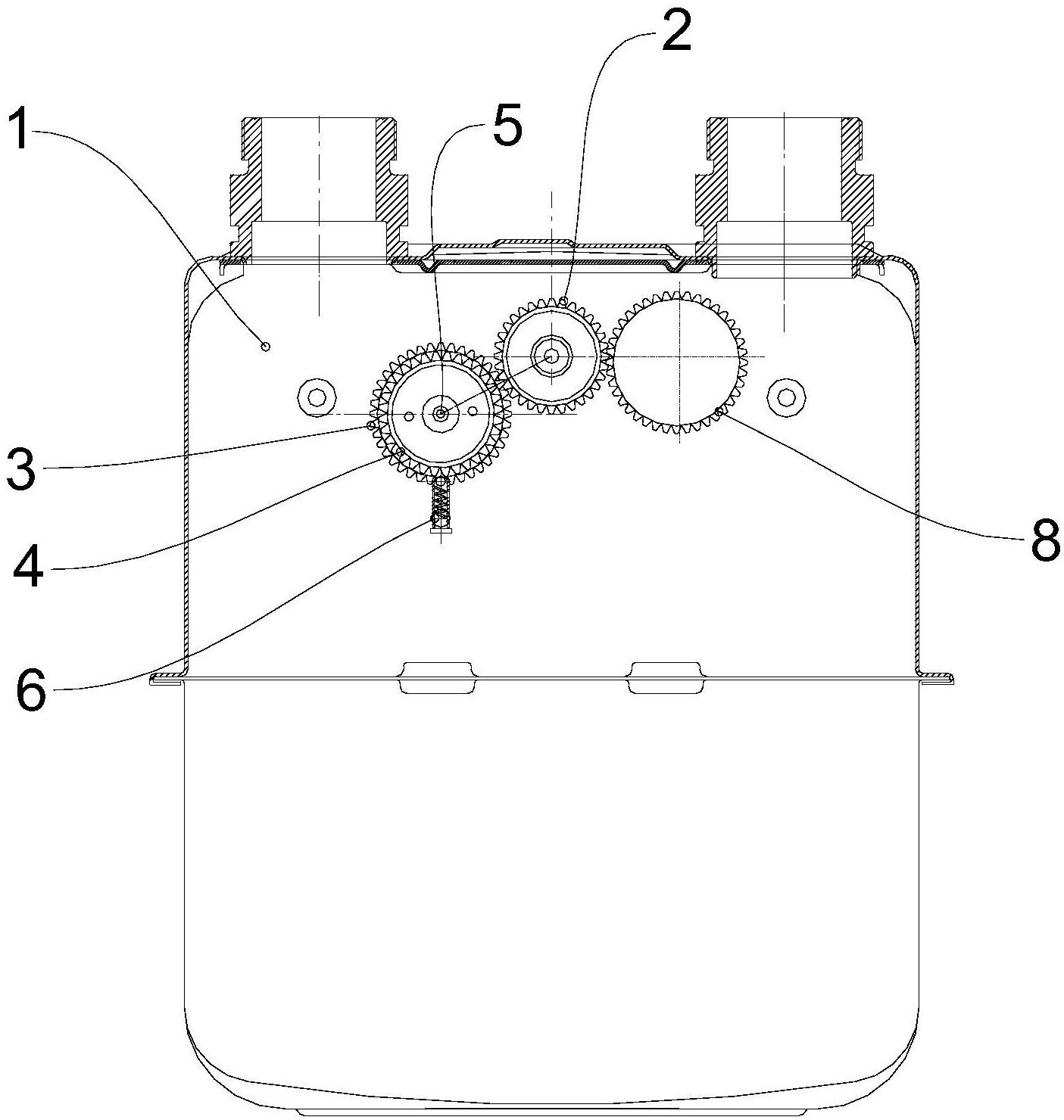 　　【中國儀表網(wǎng) 儀表專利】創(chuàng)意無極限，儀表大發(fā)明。今天為大家介紹一項國家發(fā)明授權(quán)專利——一種燃?xì)獗碛嫈?shù)機(jī)構(gòu)及燃?xì)獗? onError=