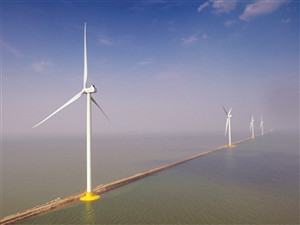                                         
	　　 日前，中國水電天津南港海上風電場一期工程正式投入運營。據(jù)悉，該期工程裝機容量90兆瓦，每年可提供1.77億千瓦時清潔電能