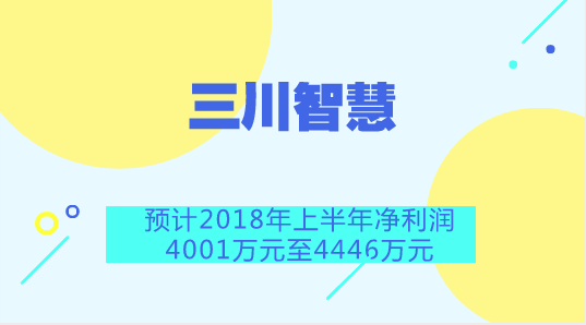 　　【中國儀表網(wǎng) 儀表企業(yè)】7月13日，三川智慧發(fā)布2018年半年度業(yè)績預(yù)告，公司預(yù)計2018年1-6月歸屬上市公司股東的凈利潤為4001.20萬至4445.77萬，同比變動-10.00%至0.00%，儀器儀表行業(yè)平均凈利潤增長率為-5.65%。  　　關(guān)于業(yè)績變化原因，三川智慧表示，報告期內(nèi)公司繼續(xù)致力于智能水表特別是NB-IoT物聯(lián)網(wǎng)水表的研發(fā)和商業(yè)推廣，取得了積極效果，1-6月公司智能水表的發(fā)貨量同比有較大幅度增長，預(yù)計1-6月公司銷售收入同比增長超過15%