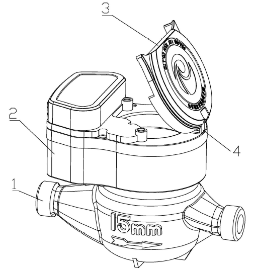 　　【中國儀表網(wǎng) 儀表專利】創(chuàng)意無極限，儀表大發(fā)明。今天為大家介紹一項(xiàng)國家發(fā)明授權(quán)專利——一種分體式水表