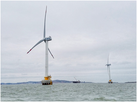                        興化灣海上試驗(yàn)風(fēng)電場(chǎng)地處福建省福清市江陰半島東南側(cè)和牛頭尾西北側(cè)，這是我國(guó)首個(gè)5兆瓦以上的大功率海上風(fēng)電樣機(jī)試驗(yàn)風(fēng)場(chǎng)。在這樣一個(gè)囊括了國(guó)內(nèi)外眾多品牌風(fēng)機(jī)的“比武場(chǎng)”中，有一家企業(yè)的表現(xiàn)格外搶眼