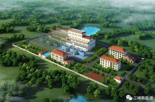 　　8月21日，三峽新能源陽江陽西沙扒40萬千瓦海上風電項目喜獲核準，為推動三峽集團廣東陽江“百萬千瓦級”海上風電基地建設注入強勁新動能。

▲廣東陽西海上風電項目陸上集控中心總平面效果圖
　　項目介紹
　　該項目是集團公司在廣東省目前裝機規(guī)模最大的海上風電項目，也是集團公司在廣東省核準的第三個海上風電項目