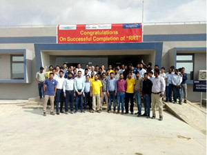 
	
                    
	【電纜網(wǎng)訊】當(dāng)?shù)貢r間9月13日下午3時，隨著巴基斯坦特里肯波頓風(fēng)電項目B站順利通過168小時試運行，可利用率達(dá)到99.9%，至此，該項目A、B、C站全線投產(chǎn)發(fā)電，工期累計提前96天完工。

	

	據(jù)悉，特里肯波頓風(fēng)電項目位于巴基斯坦東部的信德省達(dá)塔縣錦屏區(qū)，距港口城市卡拉奇市約120km，總裝機(jī)容量150MW，共安裝87臺GE103-1.715MW的風(fēng)力發(fā)電機(jī)組，是目前華東院在巴基斯坦承接的最大的風(fēng)電總承包項目