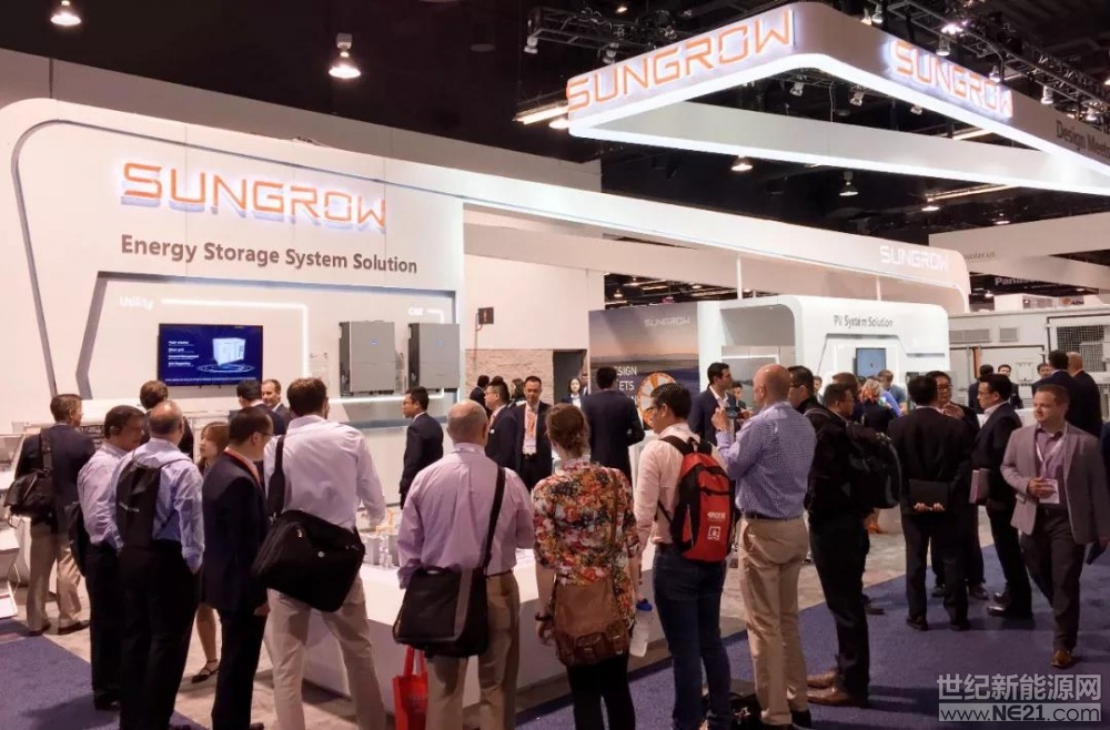  9月25日，北美規(guī)模最大、最具影響力的美國國際太陽能展會SPI在加利福尼亞州盛大開幕。陽光電源針對北美大型地面、工商業(yè)、儲能等細(xì)分市場，重磅發(fā)布1500V箱式逆變器及儲能逆變器等多款新品