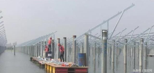 去年底，寶應(yīng)縣獲批成為國家光伏發(fā)電應(yīng)用領(lǐng)跑基地。今年以來，寶應(yīng)縣以項目建設(shè)為引領(lǐng)，多項產(chǎn)品、設(shè)備、人力等“寶應(yīng)元素”綻放在國家級光伏基地的建設(shè)上，為這個國家級項目烙上了地方印跡