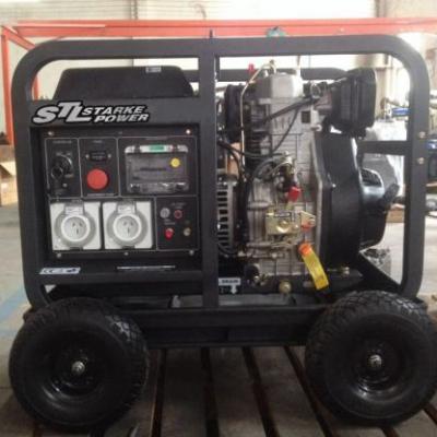 5KW單相柴油發(fā)電機（進口電機）