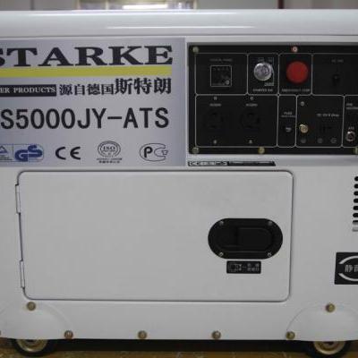 薩登5KW三相靜音柴油發(fā)電機